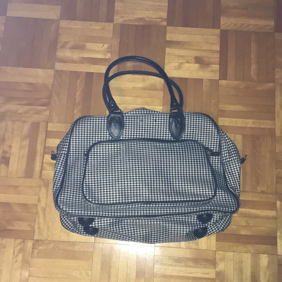 Hand Luggage Checked Pattern - Picture 1 of 3